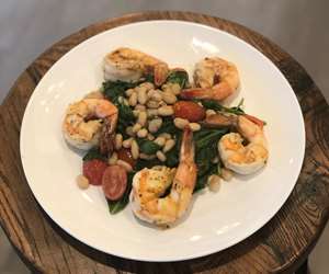 Shrimp entree