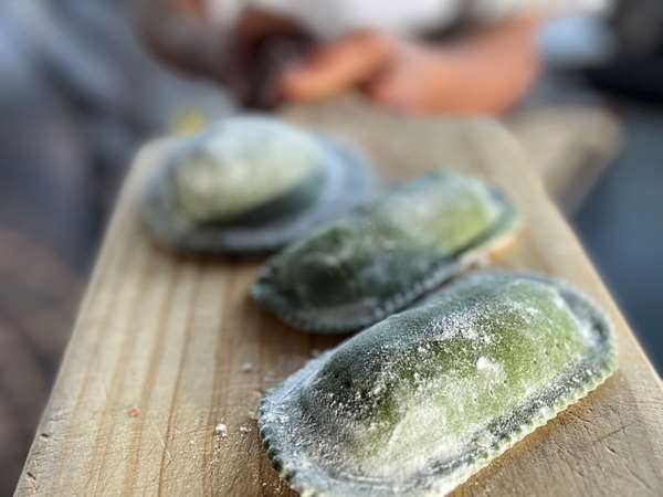 homemade ravioli